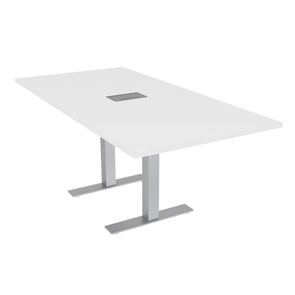 Skutchi Designs 35.5 in W, 71.5 in L, 29 in H, Engineered Wood Top, White HAR-REC-36x72-T-ELEC-XD09 - main